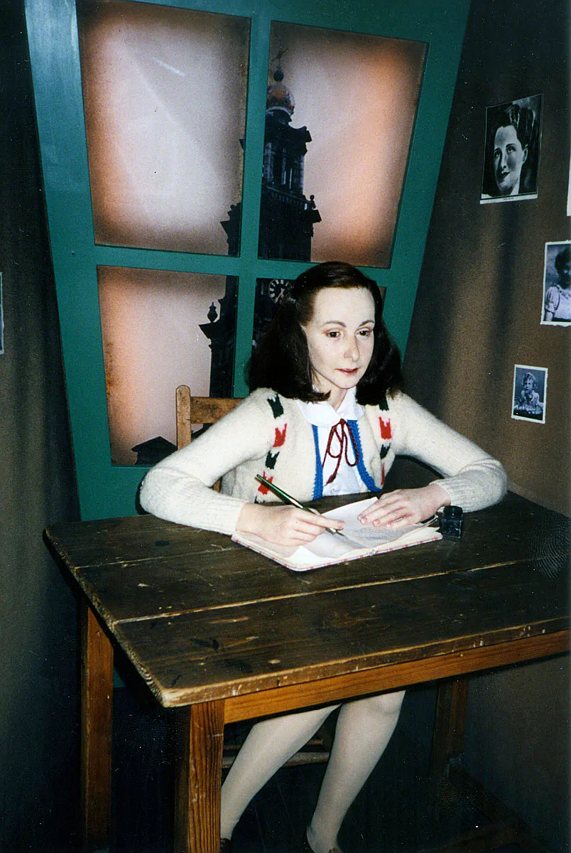 Anne Frank at Madame Tussauds Amsterdam 5524687197