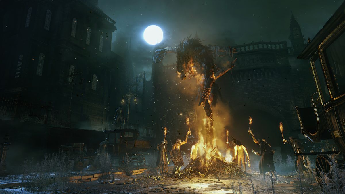 Bloodborne burning 1080