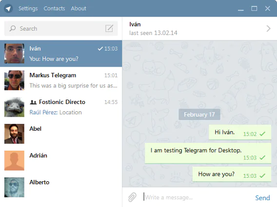 Come creare chat nascosta con Telegram