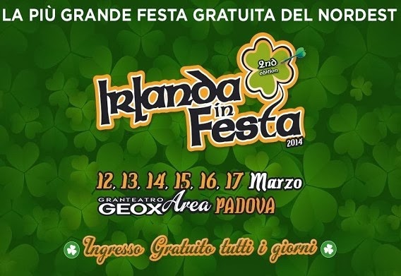 Eventi San Patrizio 2016 a Padova
