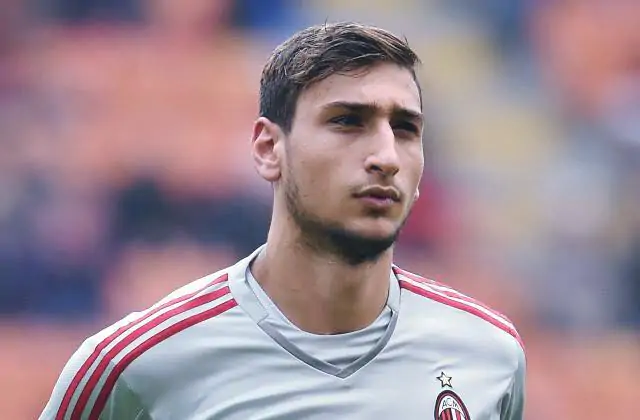 Gianluigi Donnarumma Milan calcio foto fb donnarumma