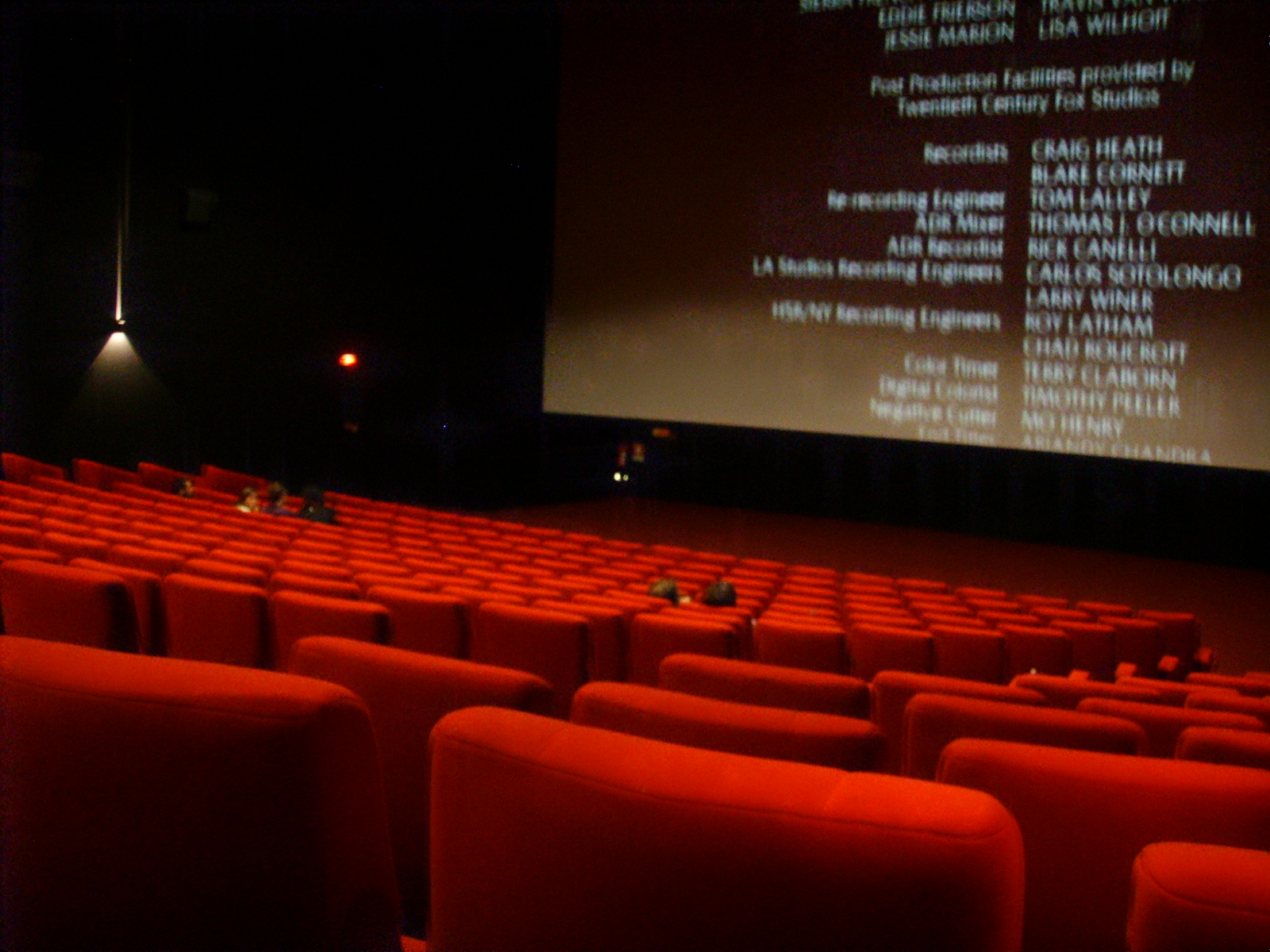 Interno di un sala da cinema