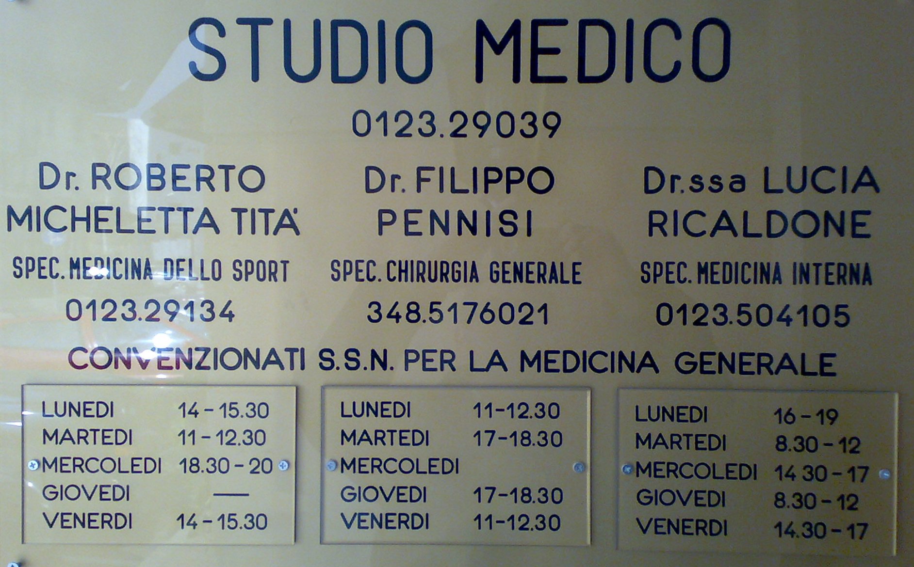 Requisiti apertura studio medico associato