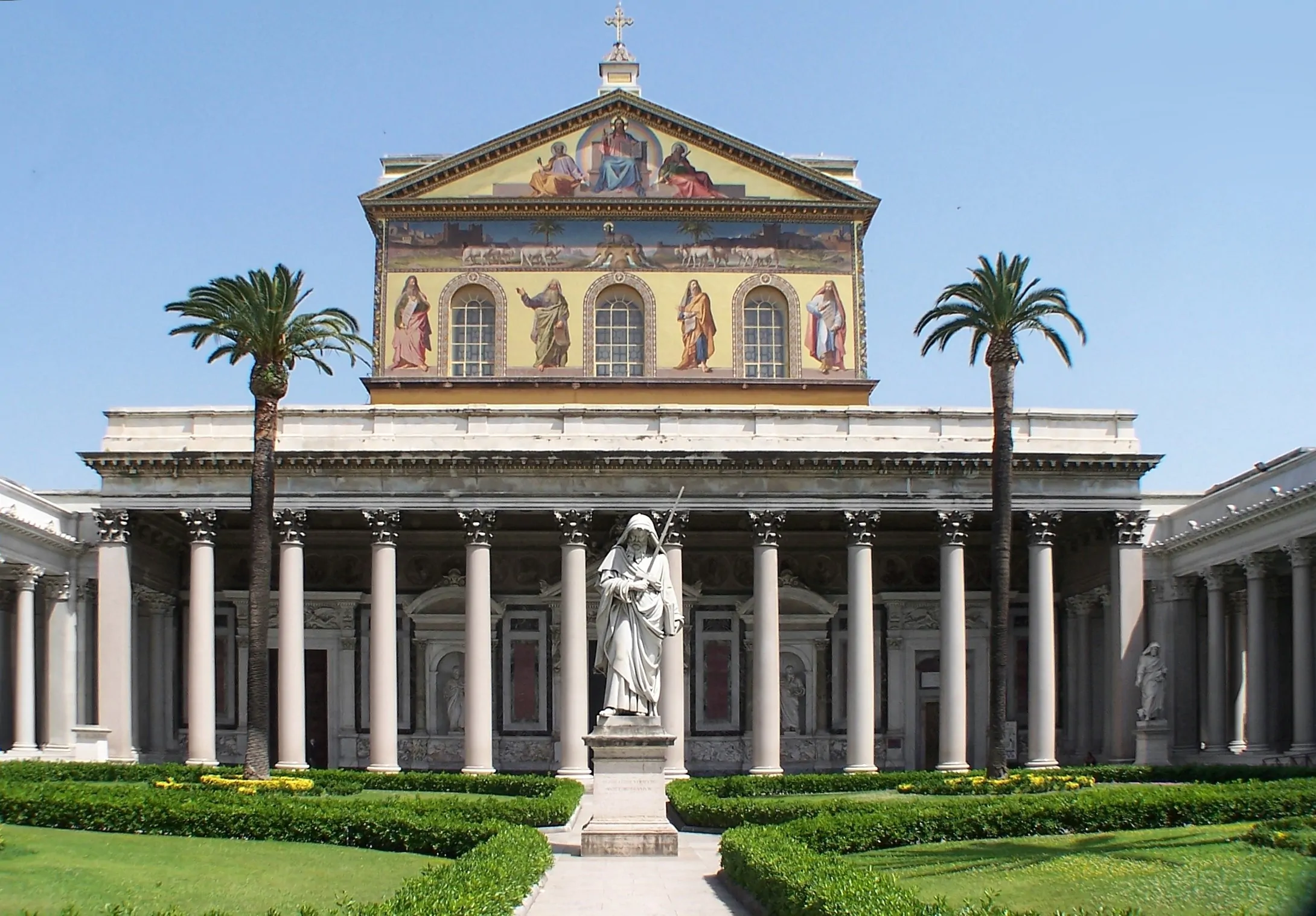 Roma San Paolo fuori le mura BW 1