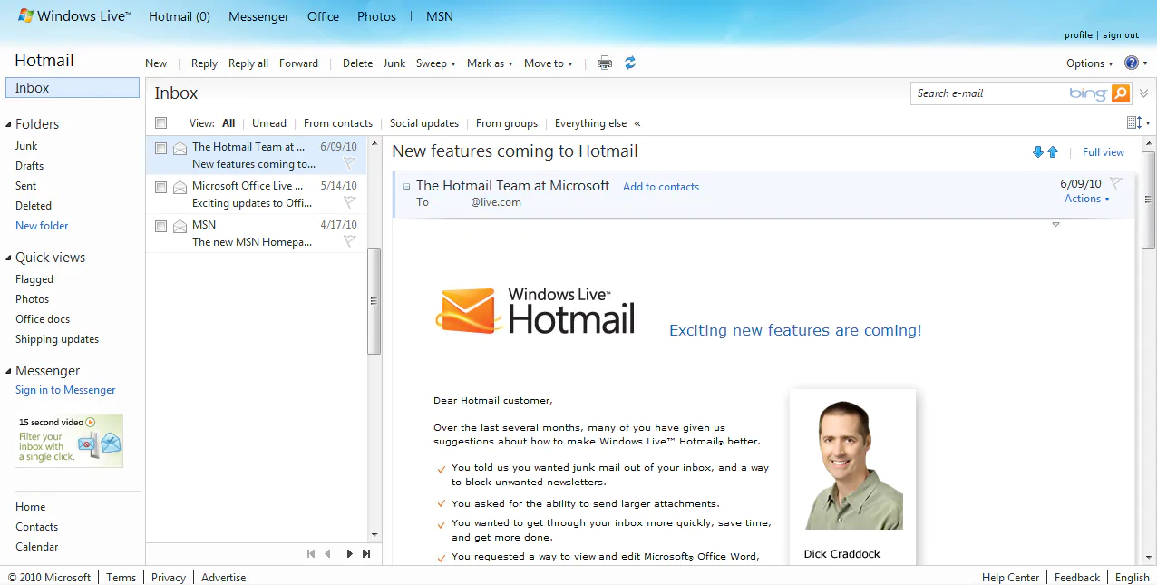 Windows Live Hotmail