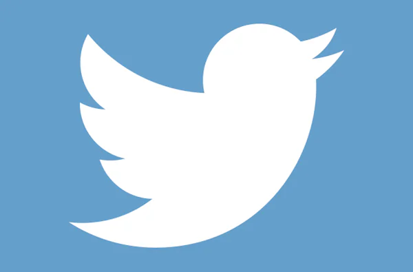 alltwitter twitter bird logo white on blue