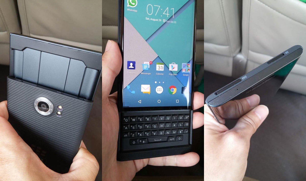 Data uscita BlackBerry Priv 5