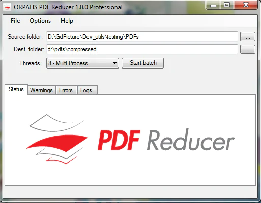 comprimere file pdf