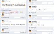 facebook emoticons status comment messengeroo