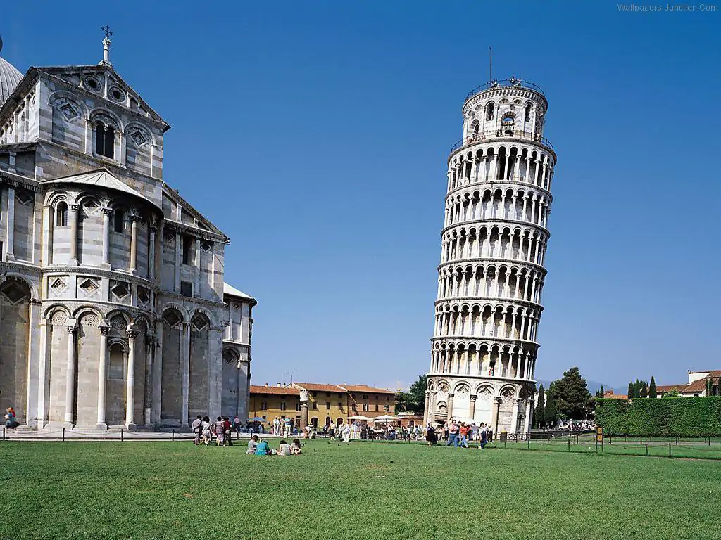 leaning tower of pisa wallpapers normal