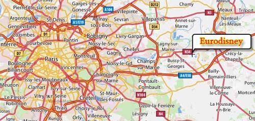 Come arrivare a Disneyland da Parigi