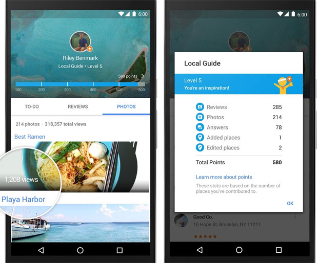 Come usare Guide Locali in Maps