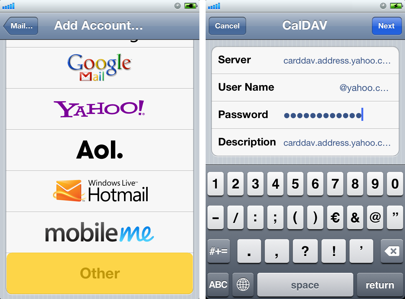 transfer iphone contacts