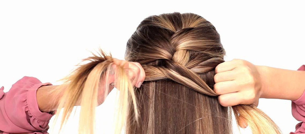 Come fare treccia attaccata alla testa