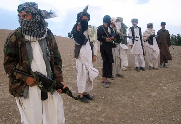Gruppo di Talebani in Afghanistan