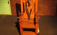 Una sedia elettrica usata per le esecuzioni capitali nell'America del Sud