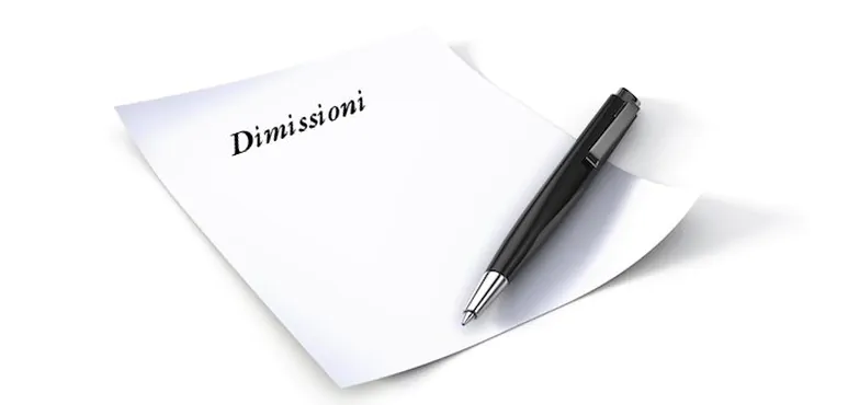 lettera di dimissioni