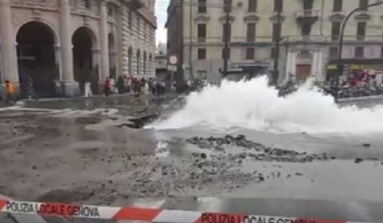 Allagamento a genova