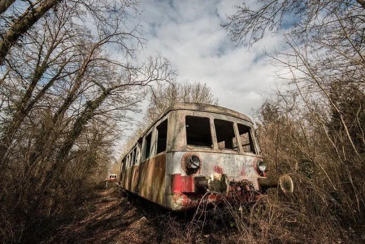 Cimitero dei treni