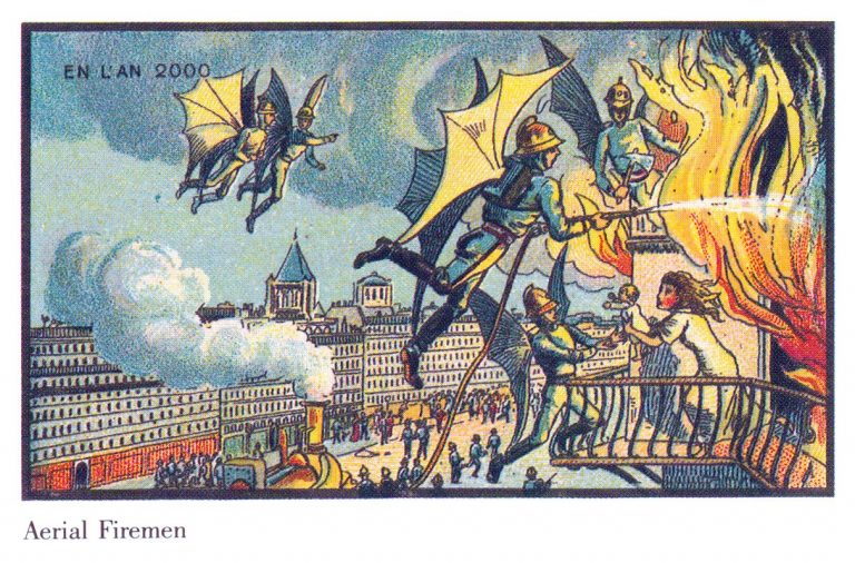 100 anni fa venne chiesto agli artisti di raffigurare l’anno 2000. Ecco il risultato