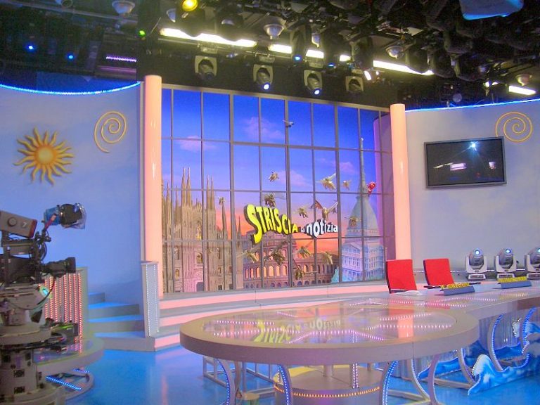 Studio di Striscia la notizia
