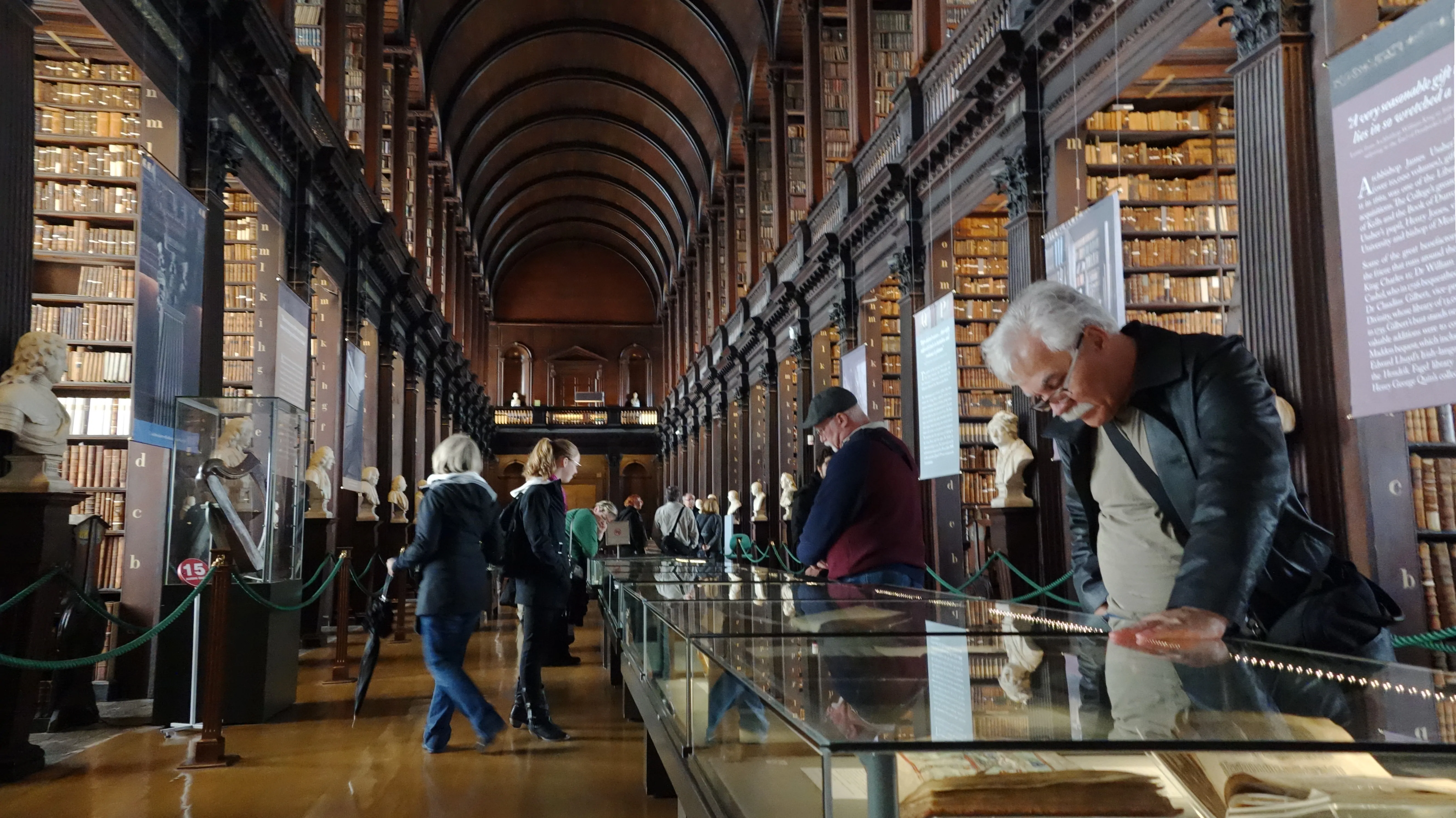 Trinity College Library   long room