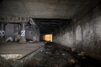 abandoned victorian platform glasgow