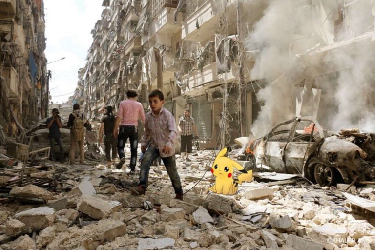 Pokemon Go in Syria Pokemon Go in Syria