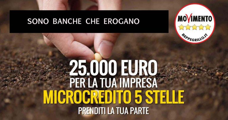 Come funziona microcredito 5 stelle Come funziona microcredito 5 stelle