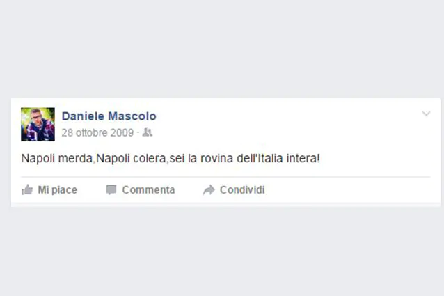 daniele mascolo post fb