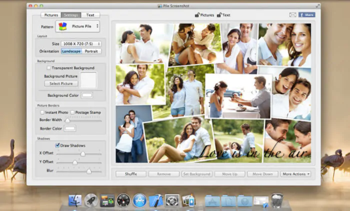 Come fare collage foto per mac