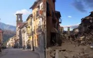prima e dopo il terremoto