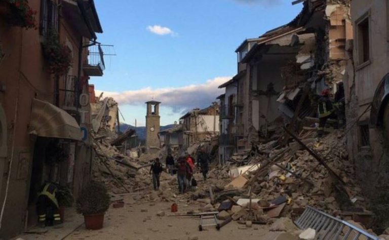 terremoto ad amatrice ed accumoli