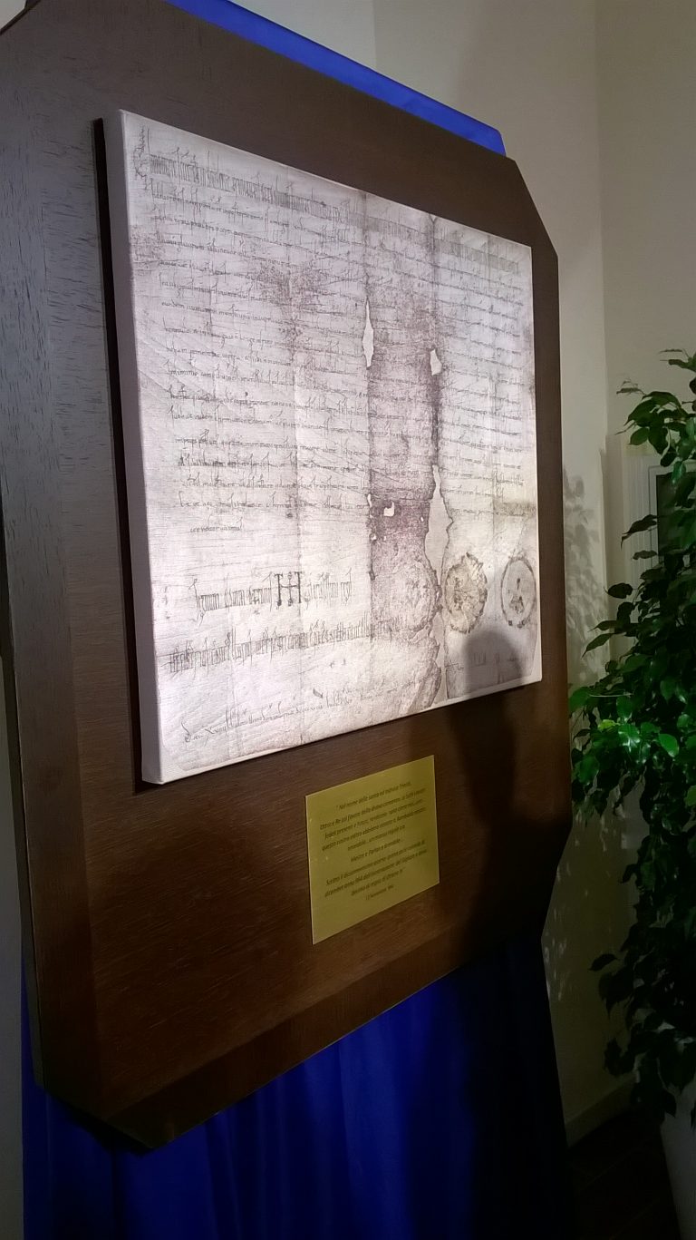 Inaugurazione della mostra Mestre in un documento dell'imperatore Inaugurazione della mostra Mestre in un documento dell'imperatore
