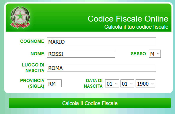 Codice fiscale uguale a un'altra persona: cosa succede?