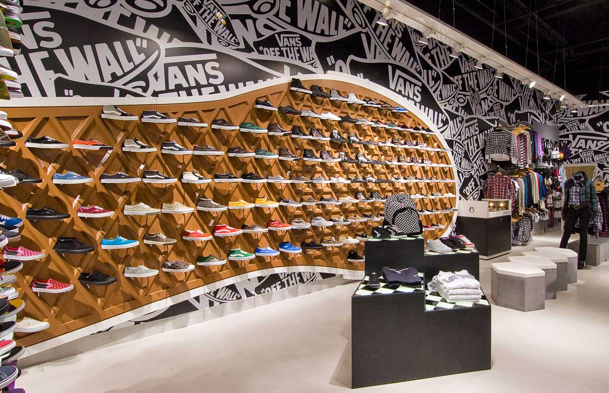 vans negozio milano