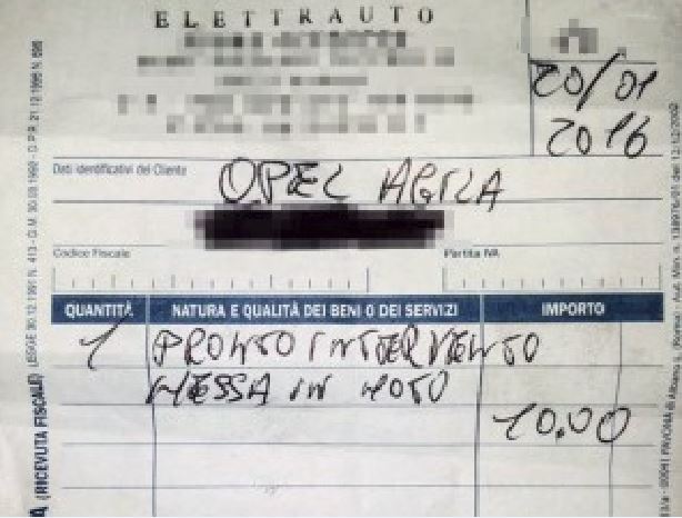 fattura shock