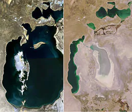lago d'Aral progressione