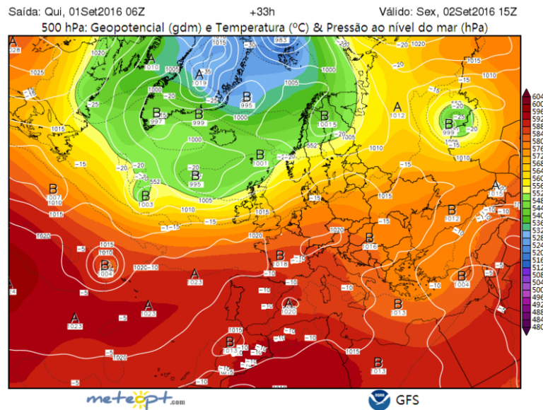 Previsioni meteo lunedì 26 settembre (2016)
