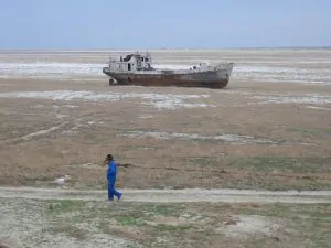 stato attuale del lago d'Aral