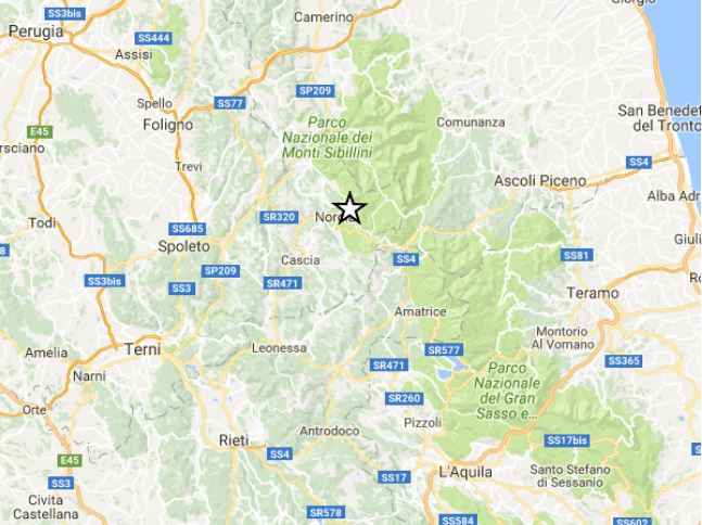 terremoto norcia