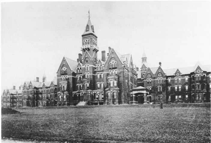 Danvers State Hospital Danvers Massachusetts Kirkbride Complex circa 1893