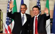 Il presidente degli States Obama e il premier Renzi.