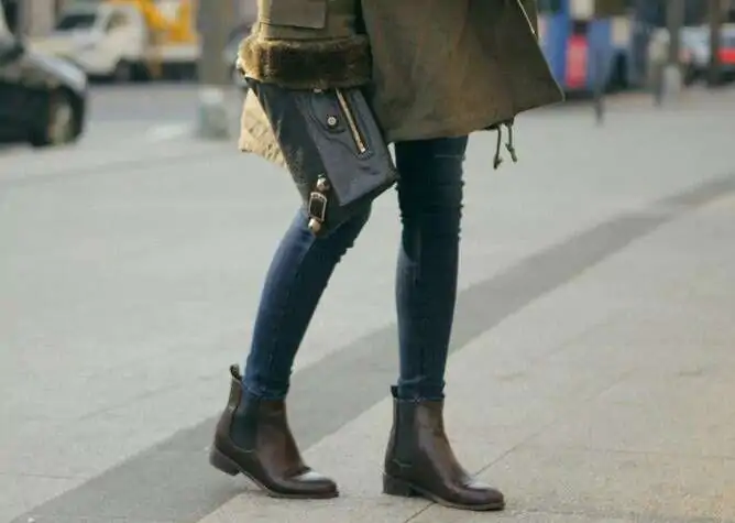 jeans skinny e chelsea boots