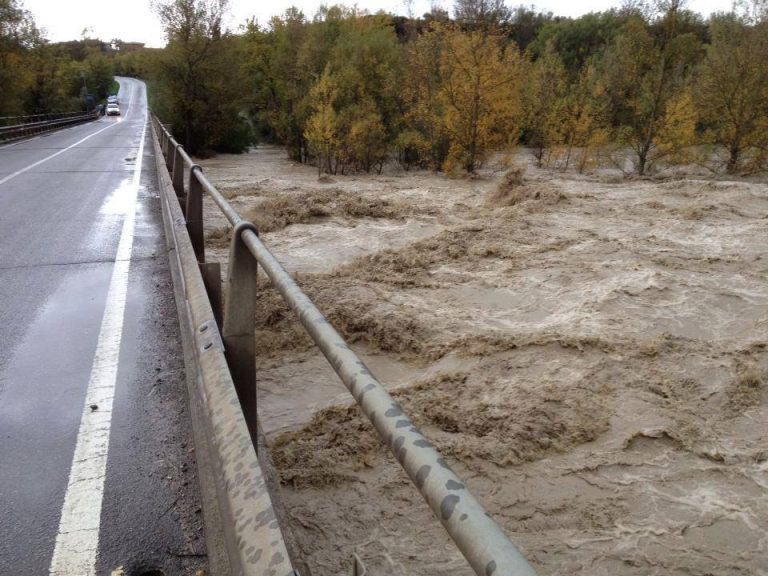 Allerta meteo, si teme per il fiume Secchia in Emilia Romagna