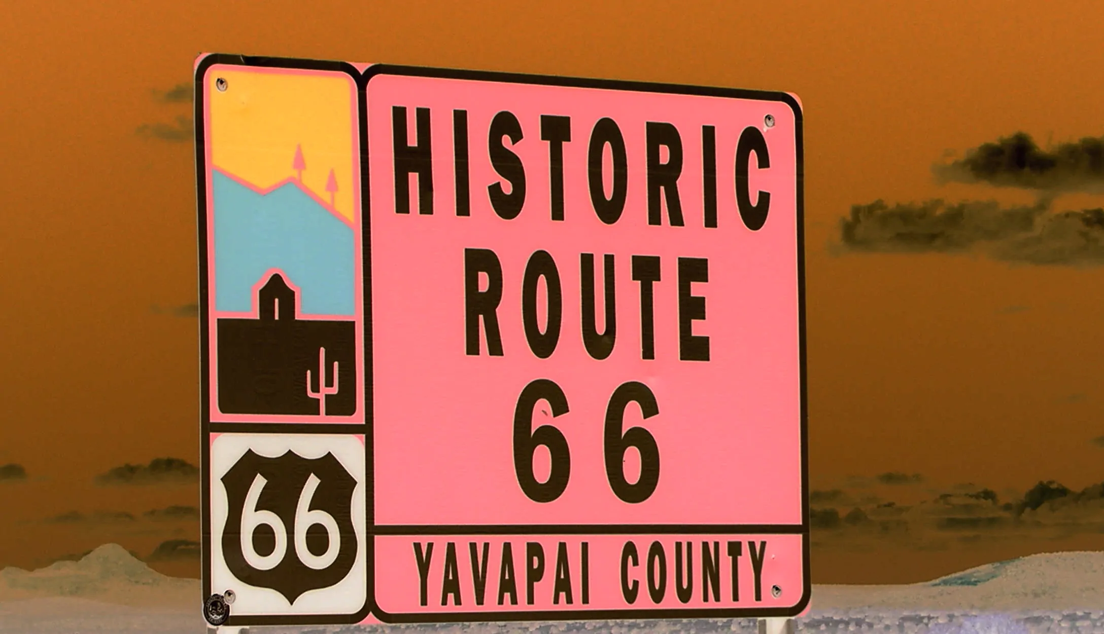 Route 66 road signal 1