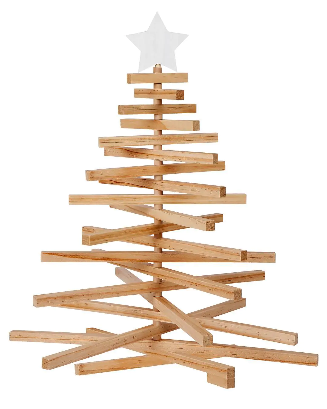 albero di Natale in legno