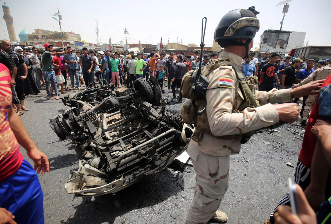 Baghdad, esplosione in un mercato diversi i morti e i feriti