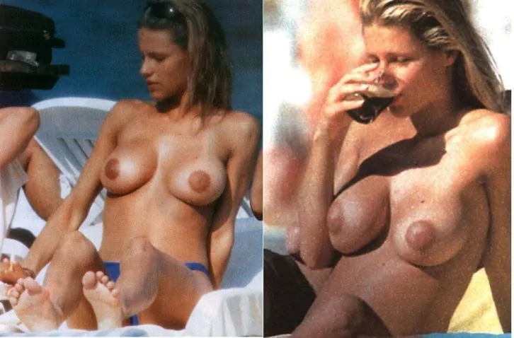 Michelle Hunziker topless