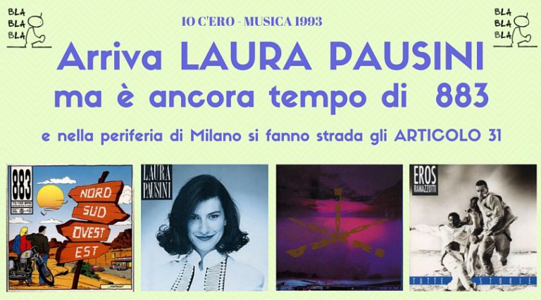 Articolo 31 e Laura Pausini: ecco come nel 1993 è cambiata la musica italiana
